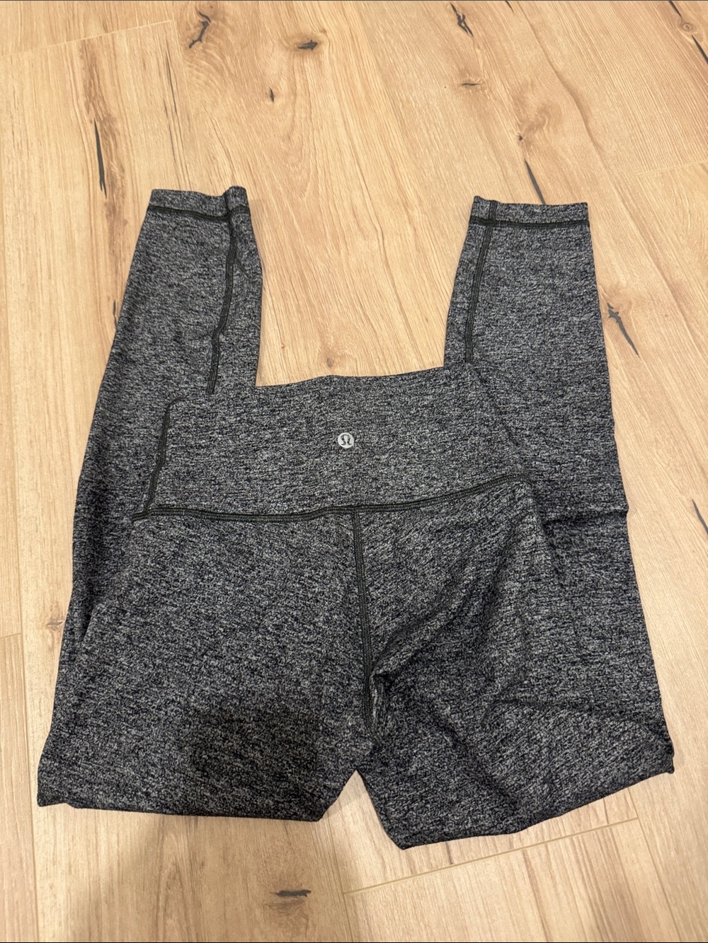 lululemon athletica Charcoal Heather High-Rise Leggings